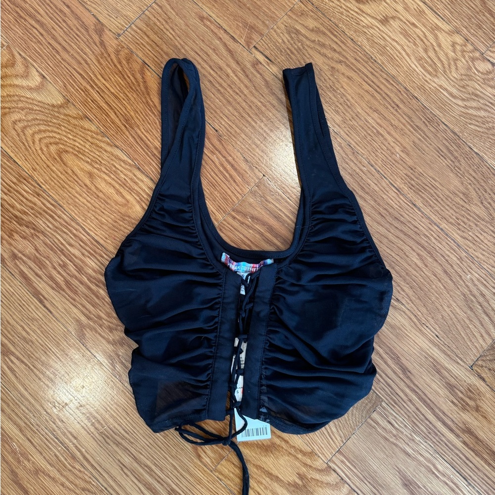 Urban outfitters mesh crop top